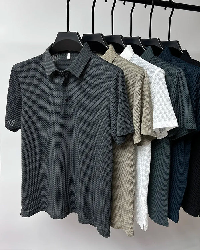 Premium Silk Polo Shirt