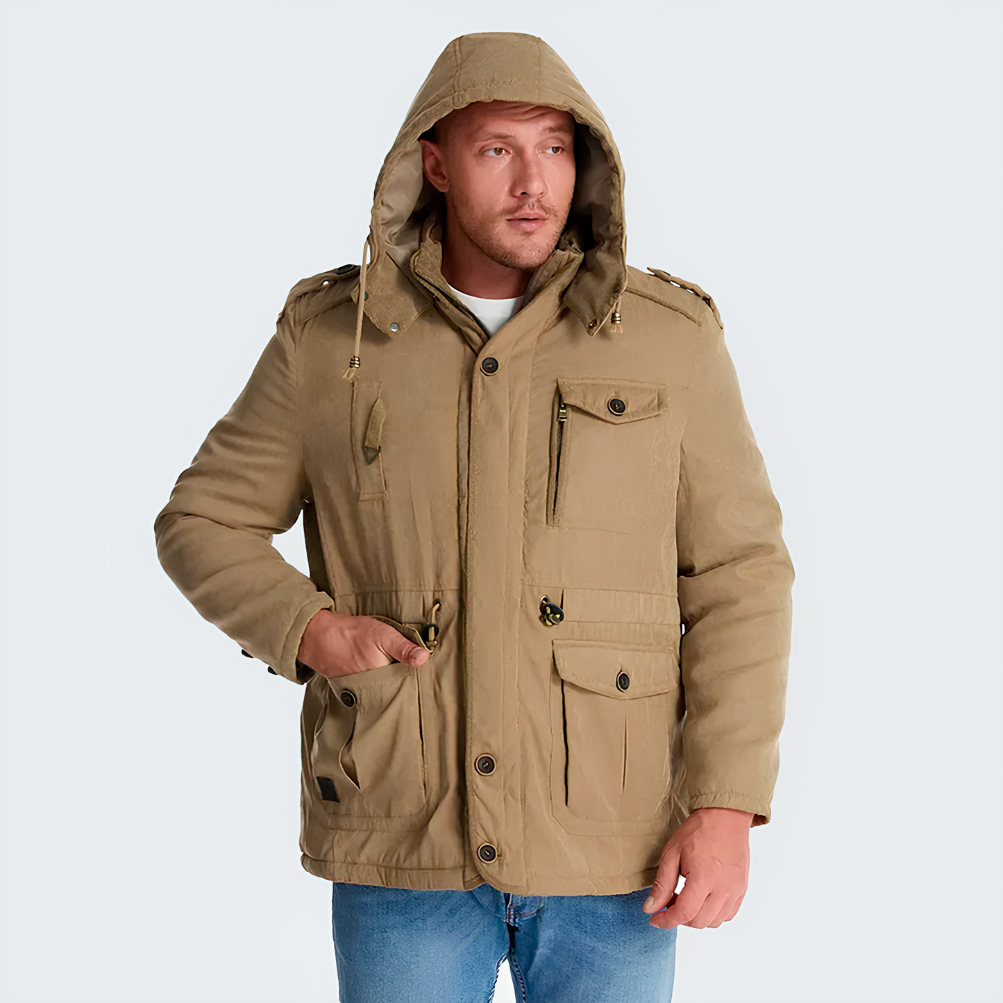 Men's Parka Jacket Article