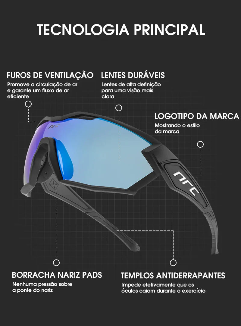 Island Tri Lens Glasses