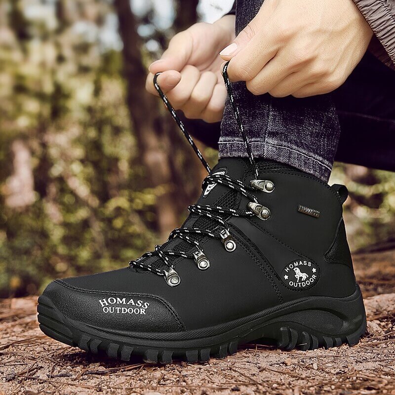 Men's Waterproof Combat Boots for Trails