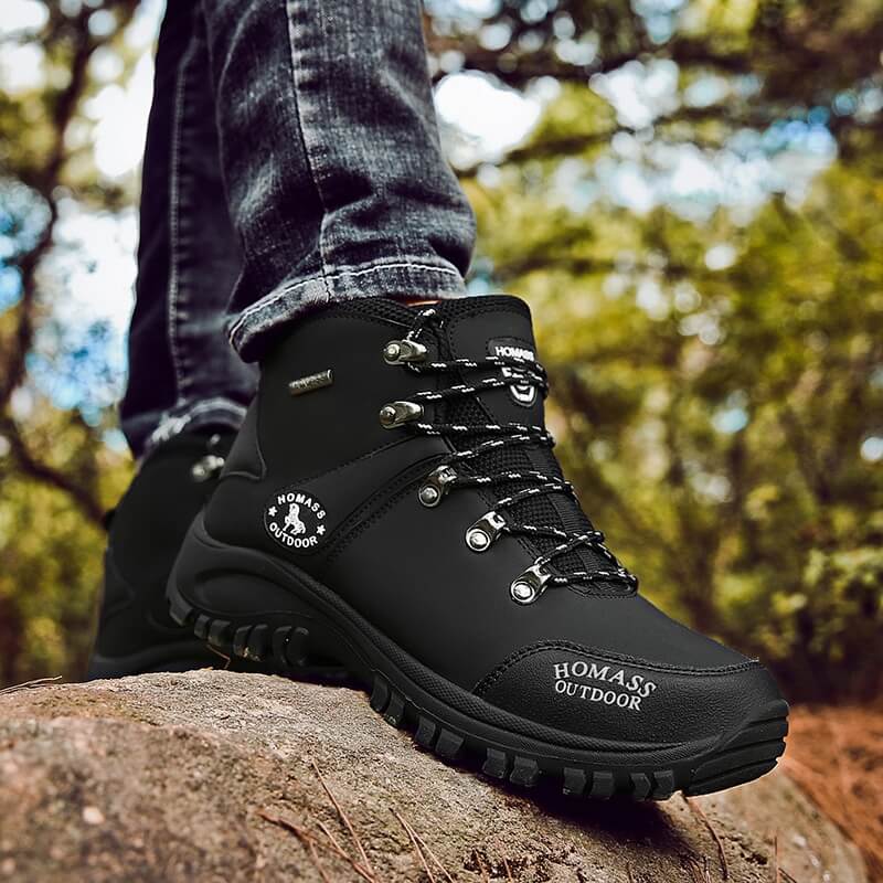 Men's Waterproof Combat Boots for Trails