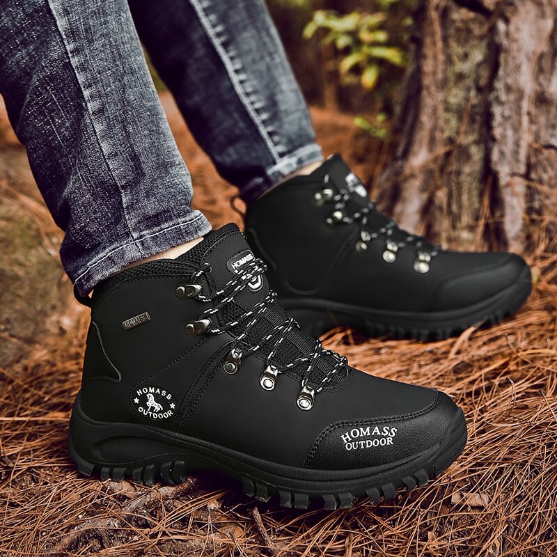 Men's Waterproof Combat Boots for Trails