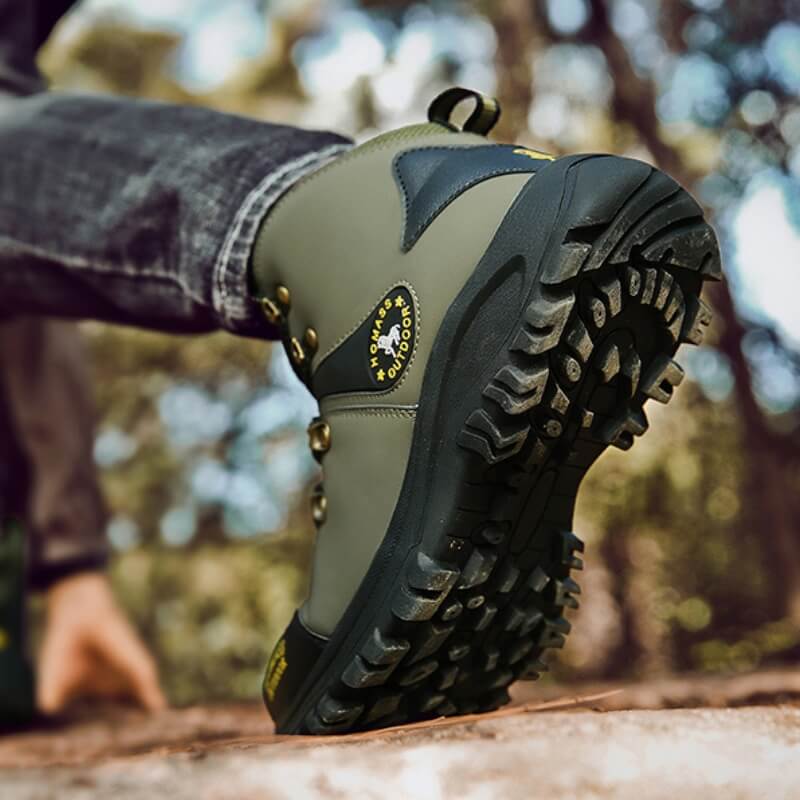 Men's Waterproof Combat Boots for Trails