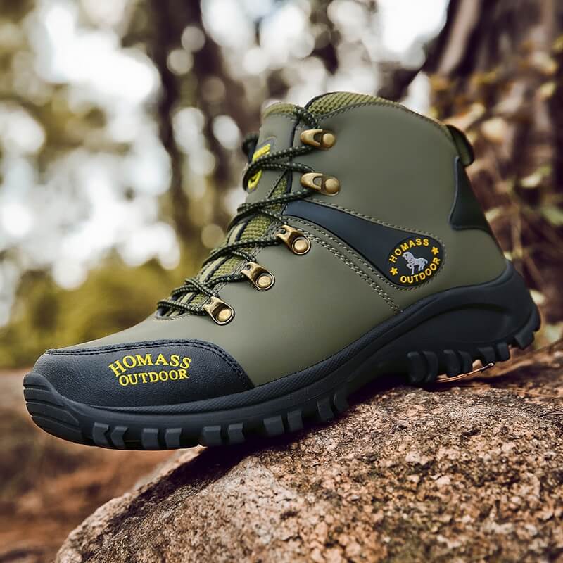 Men's Waterproof Combat Boots for Trails