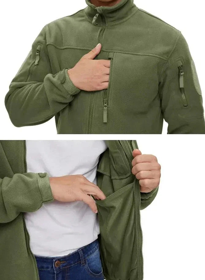 Men's Military Fleece Jacket