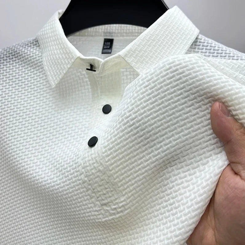 Premium Silk Polo Shirt