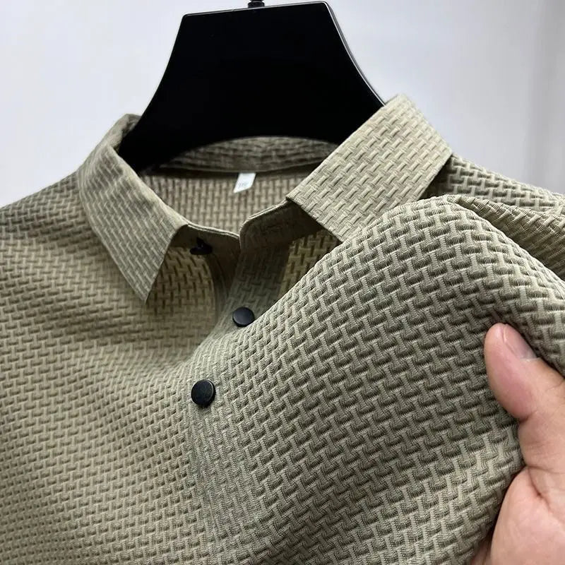 Premium Silk Polo Shirt