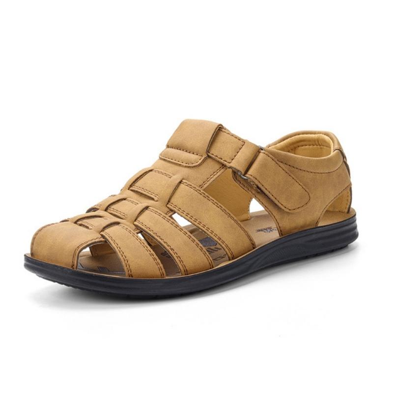 Ultra Light Men's Leather Sandals