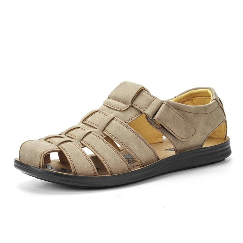 Ultra Light Men's Leather Sandals