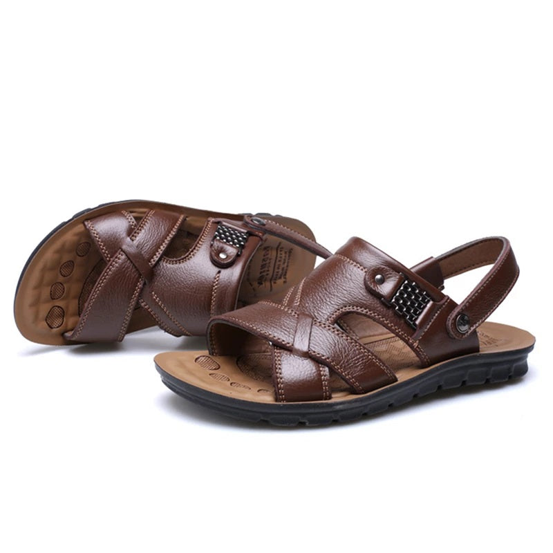 Comfort Leather Island Sandal