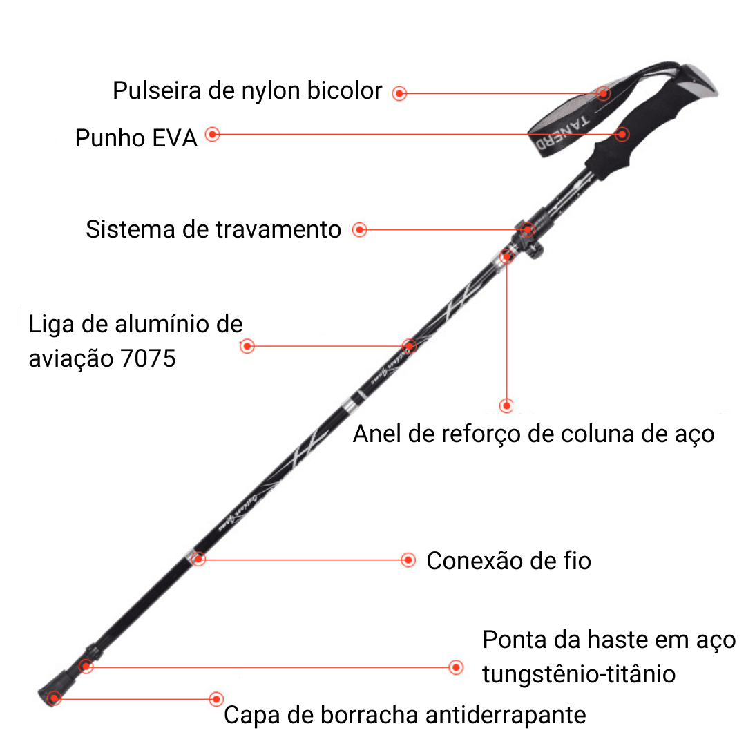 Portable Trail Stick - 30 Cm