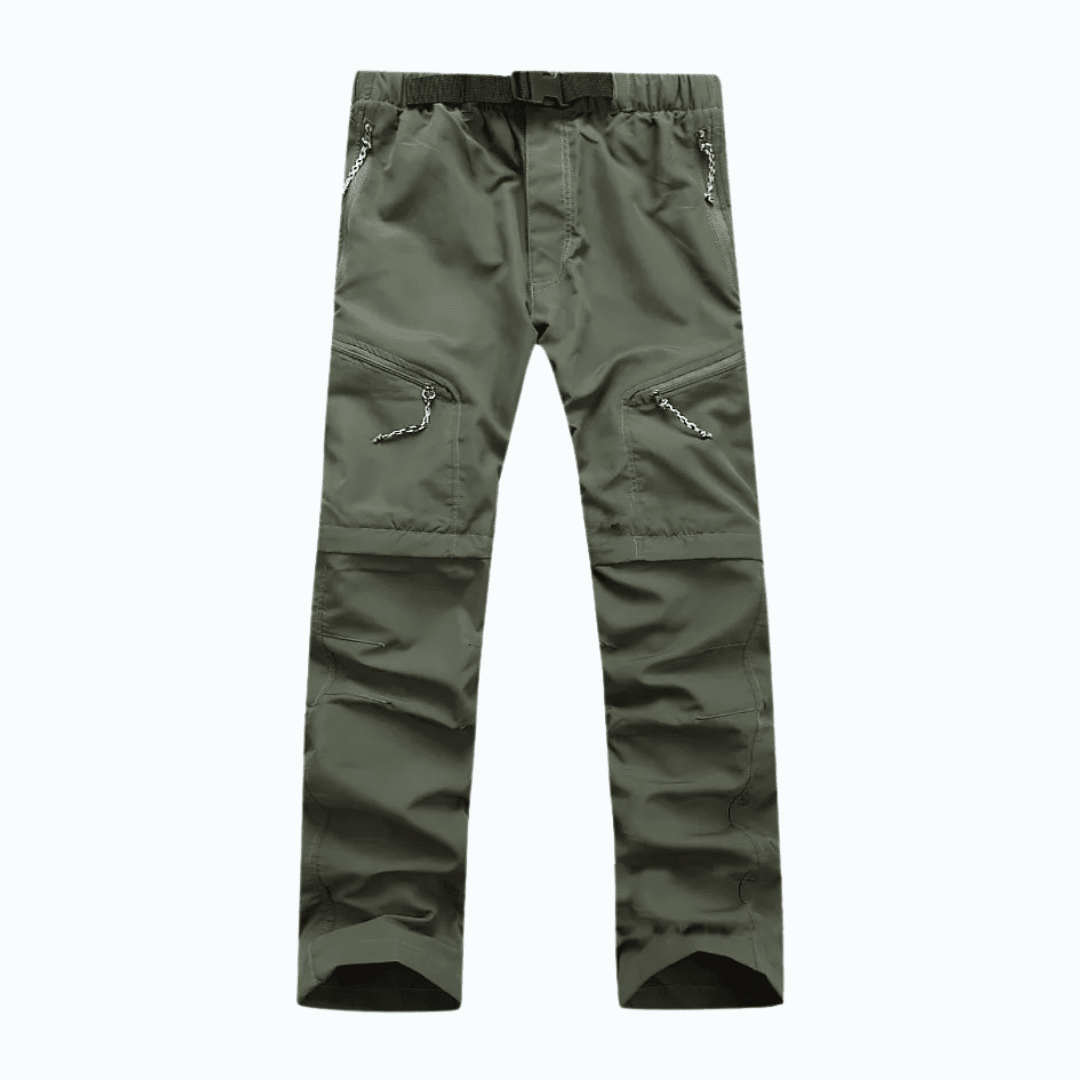 Waterproof Cargo Bermuda Pants - Convertible