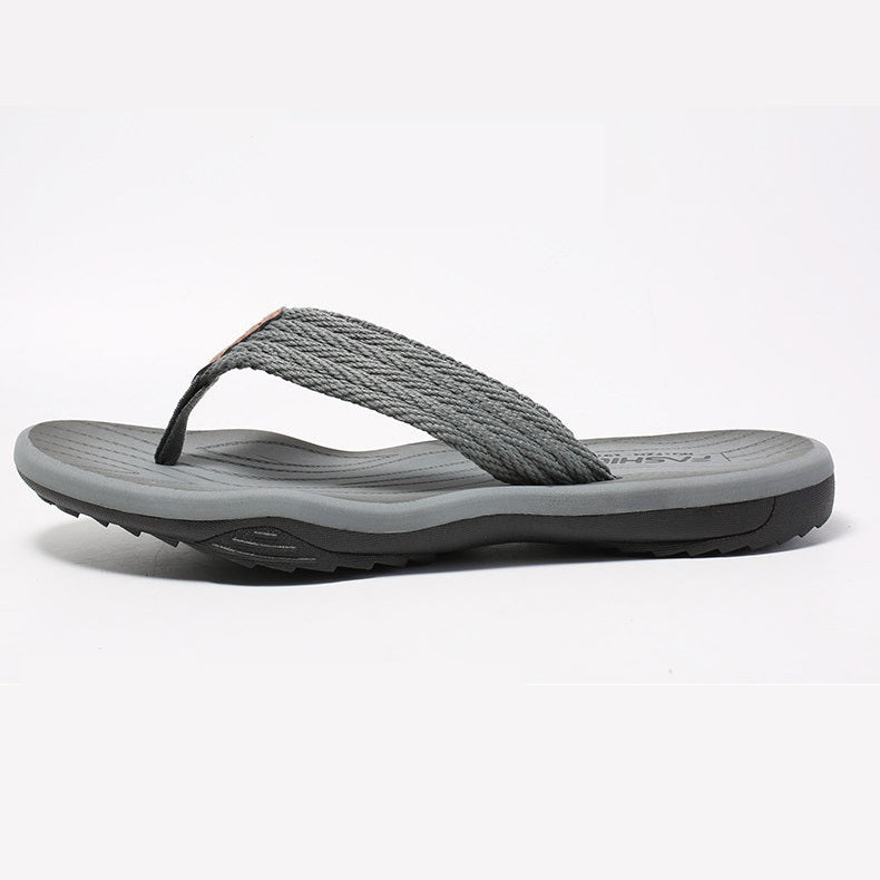 Men's Anti-Sweat Resistant Fiber Flip-Flop