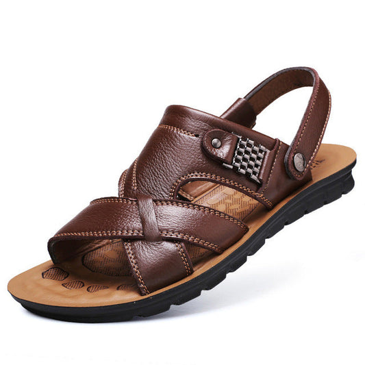 Comfort Leather Island Sandal