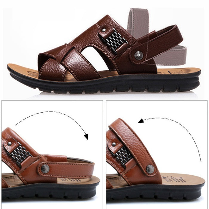 Comfort Leather Island Sandal