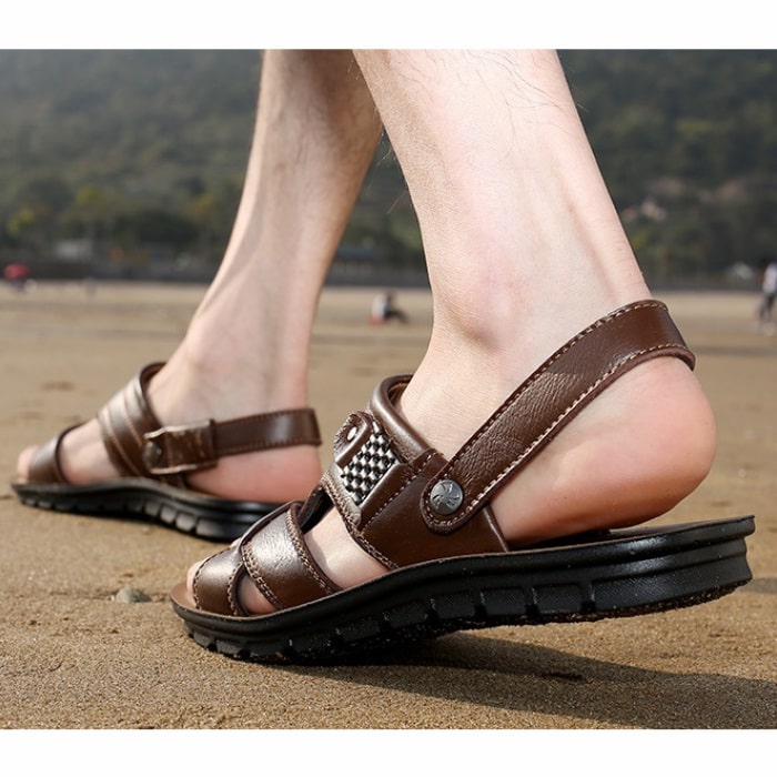 Comfort Leather Island Sandal